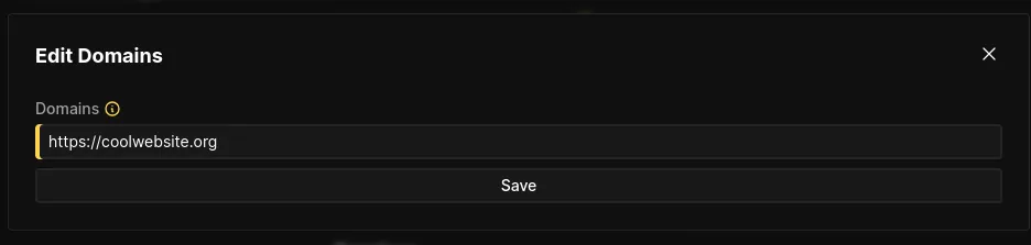 adding our custom domain